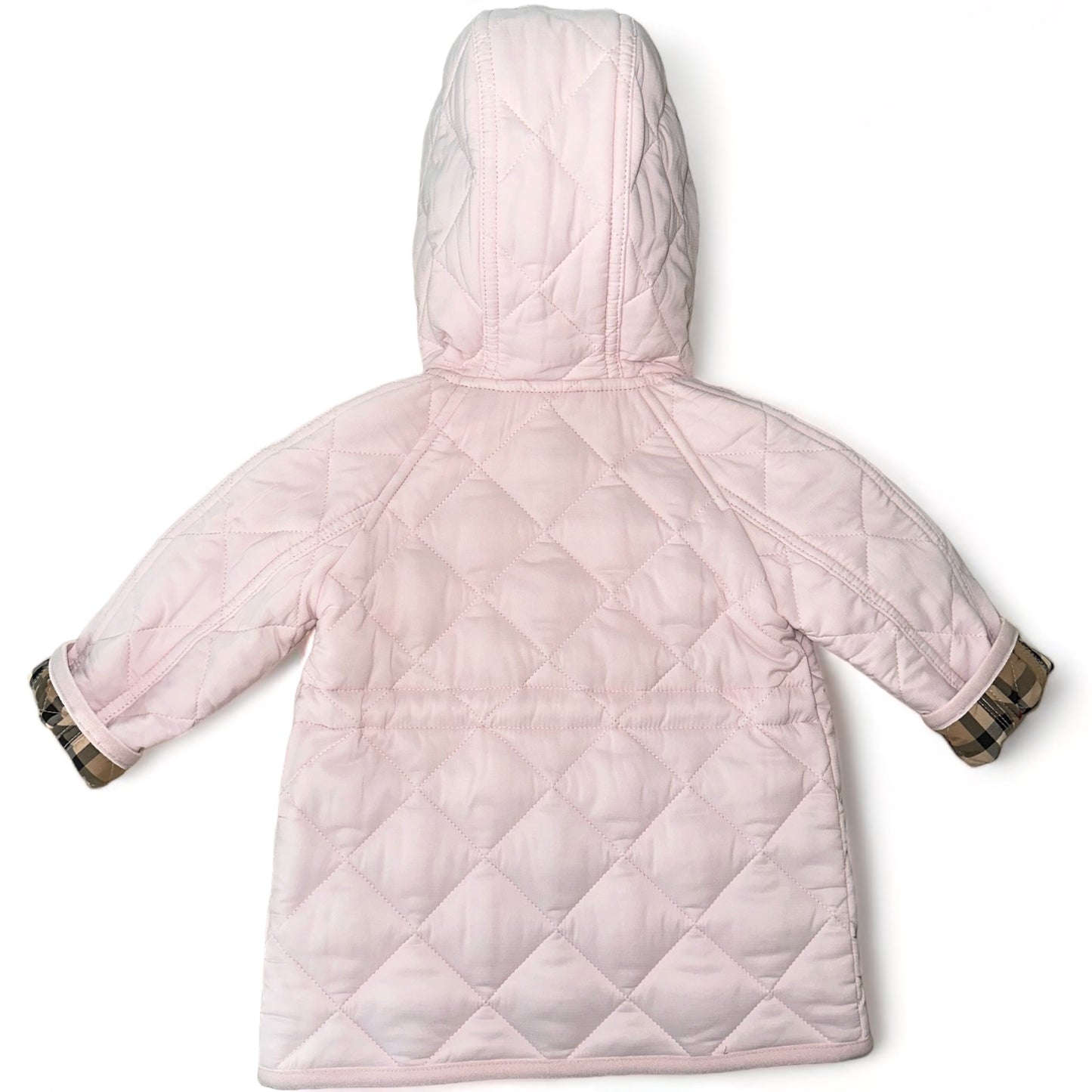 Burberry Pink Quilted Jacket