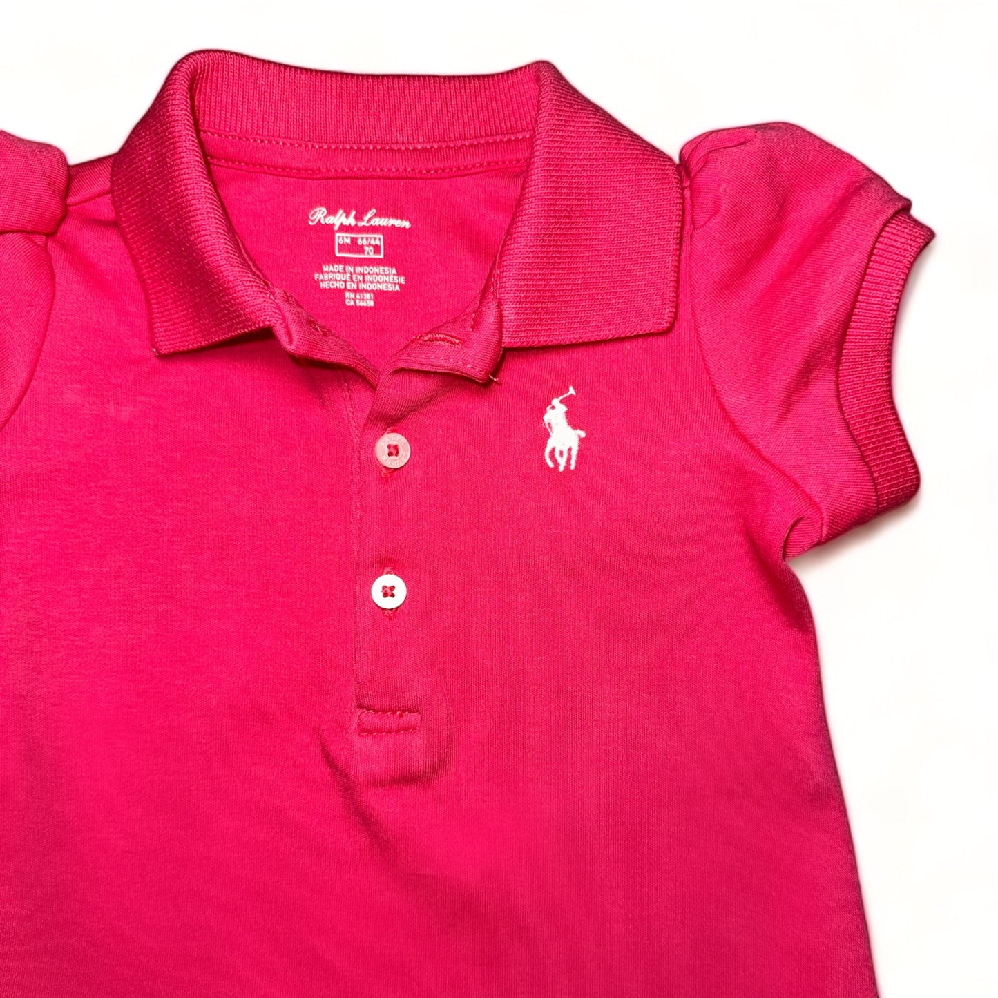 Ralph Lauren Pink Polo Dress & Bloomers