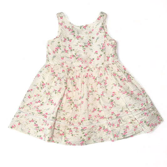 Ralph Lauren Ivory Floral Dress & Bloomer