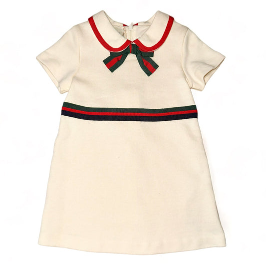 Gucci Felted Cotton Jersey Dress