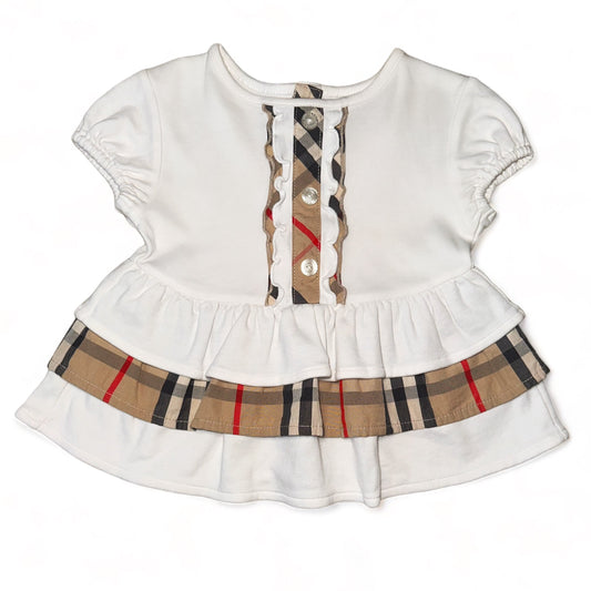 Burberry London Infant Ruffle Dress