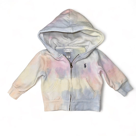 Ralph Lauren Tie-Dye Zip Up Hoodie