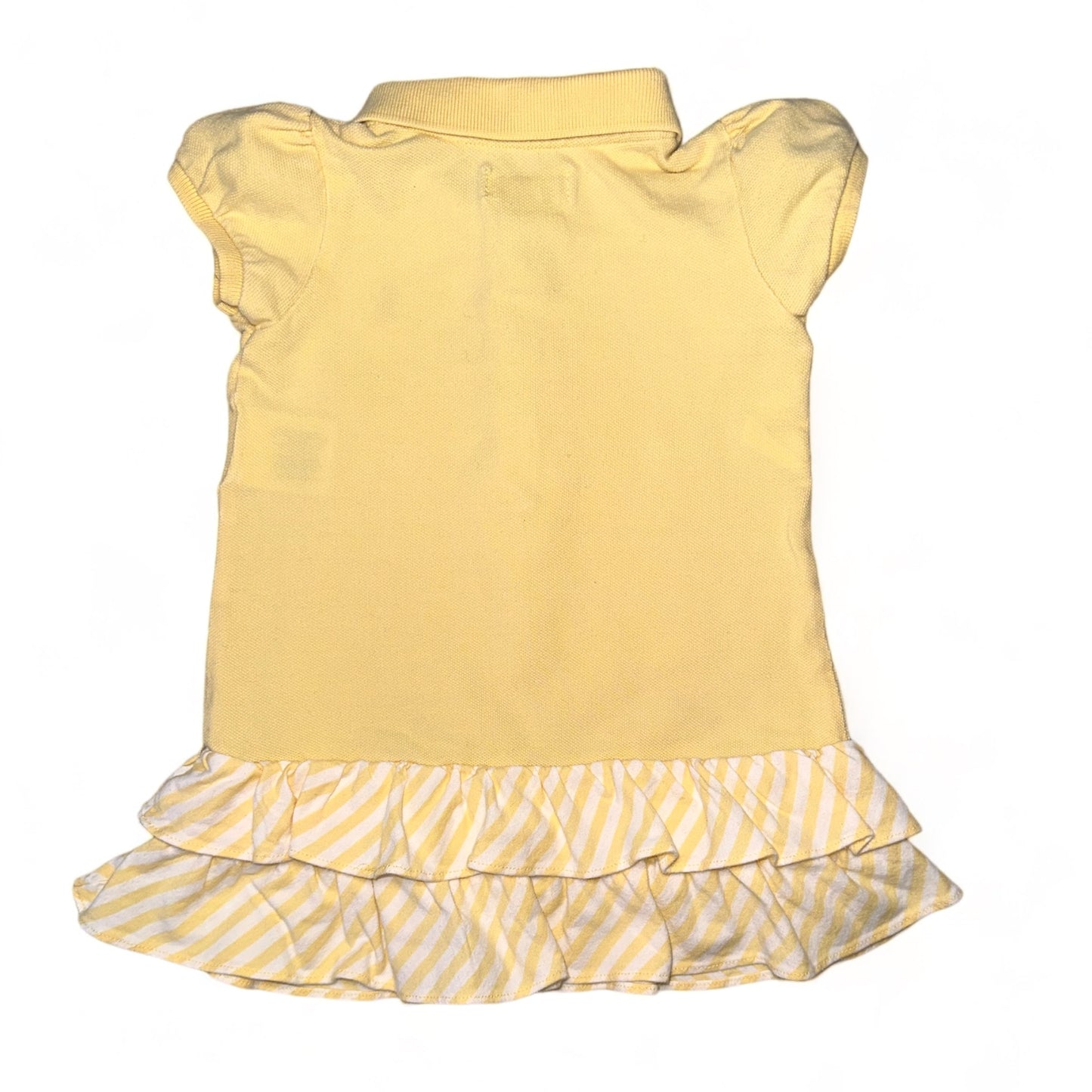 Ralph Lauren Yellow Polo Dress w/ Ruffles