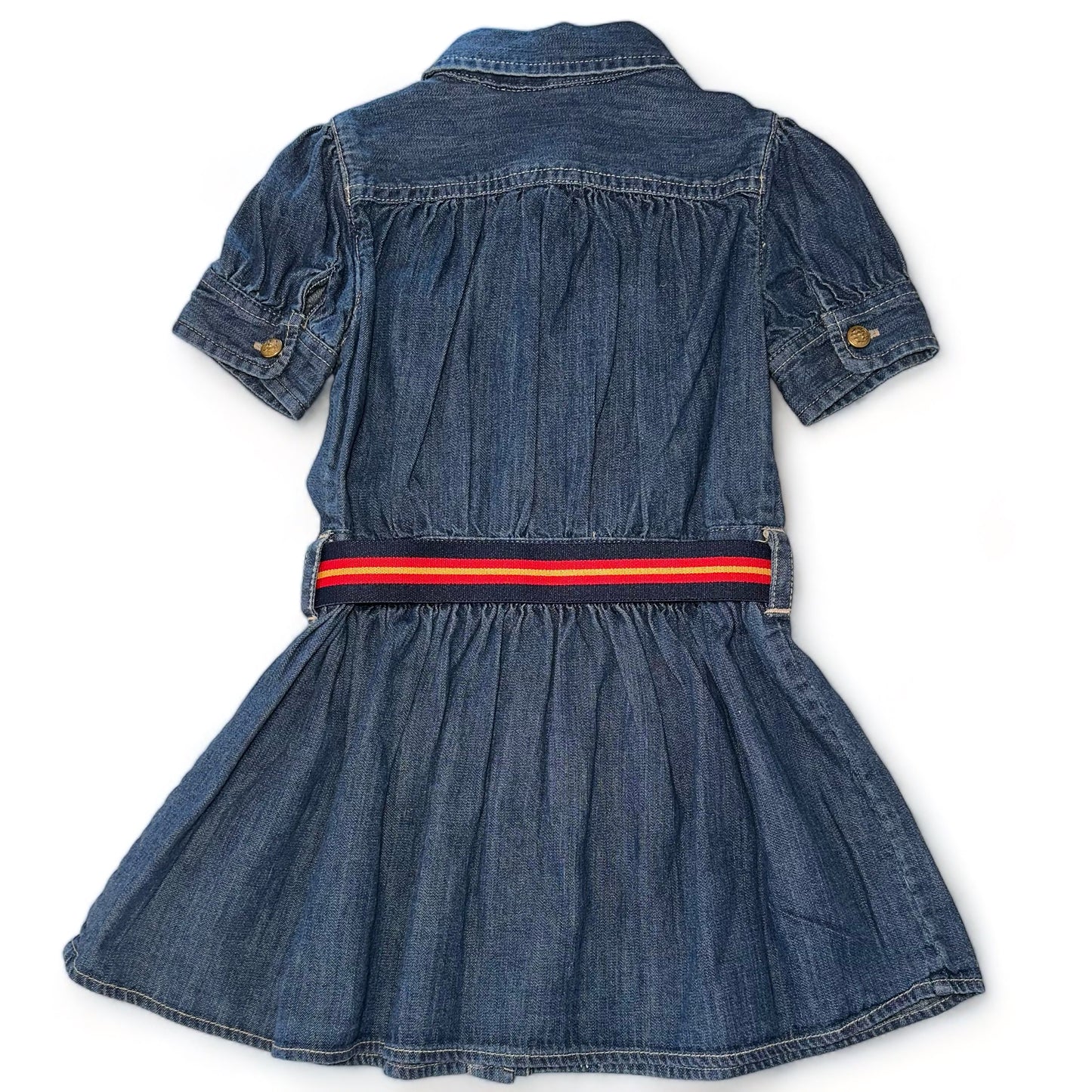 Ralph Lauren Denim Belted Dress