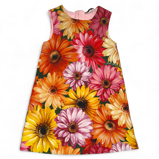 Dolce & Gabbana Sunflower Sleeveless Dress
