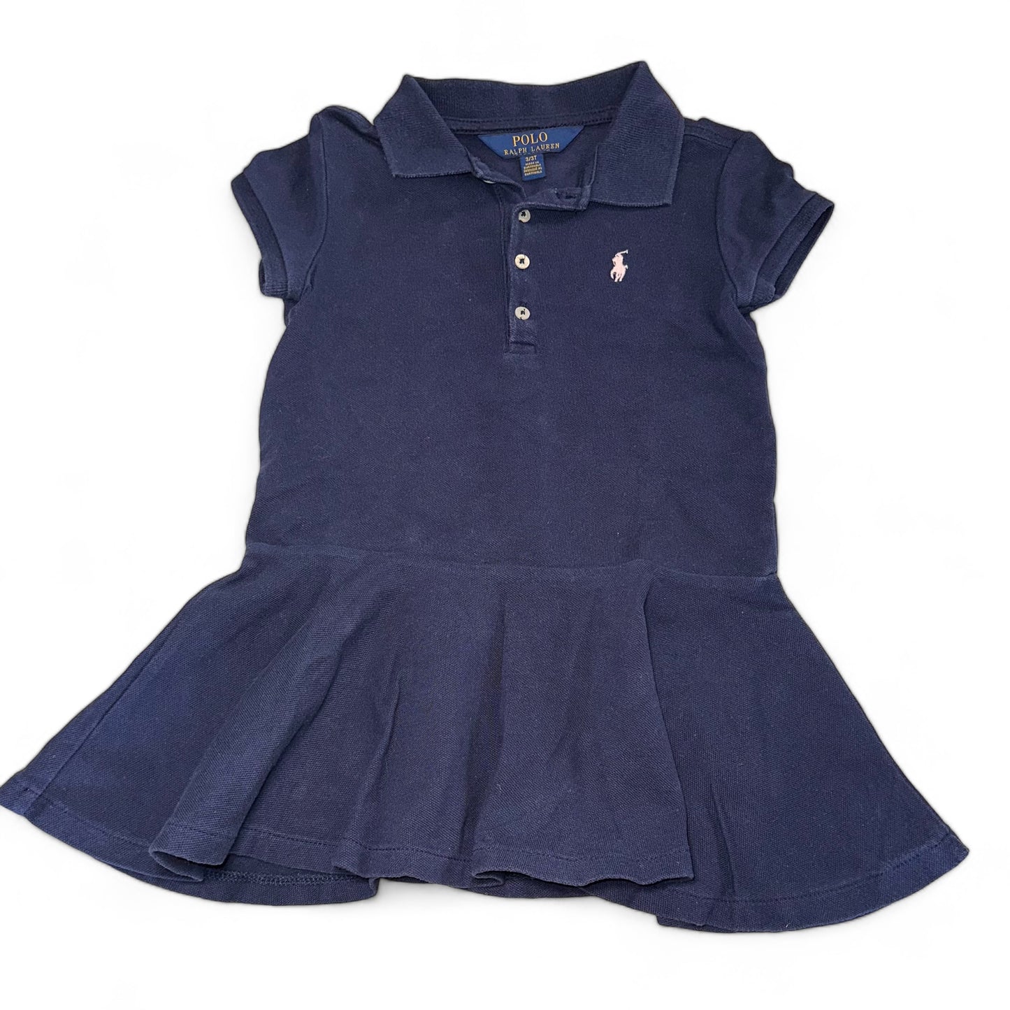 Ralph Lauren Polo Navy Collared Dress