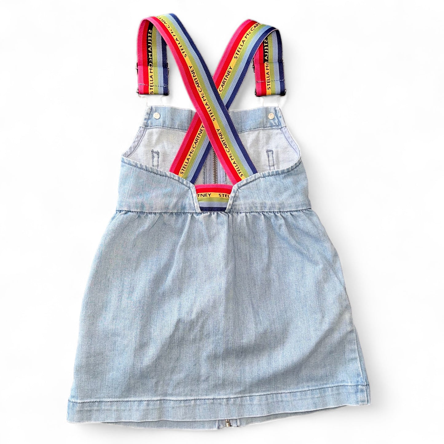 Stella McCartney Denim & Rainbow Dress