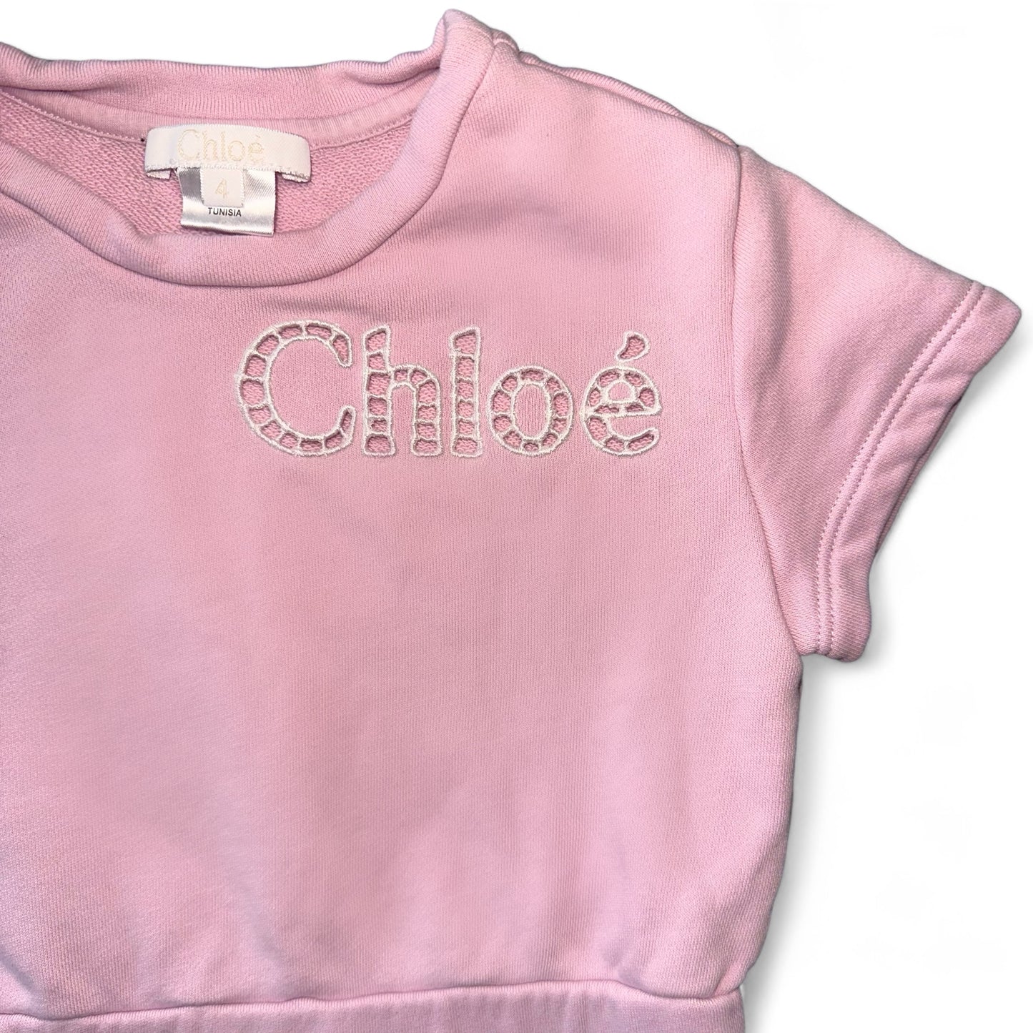 Chloe Cotton Pink Dress
